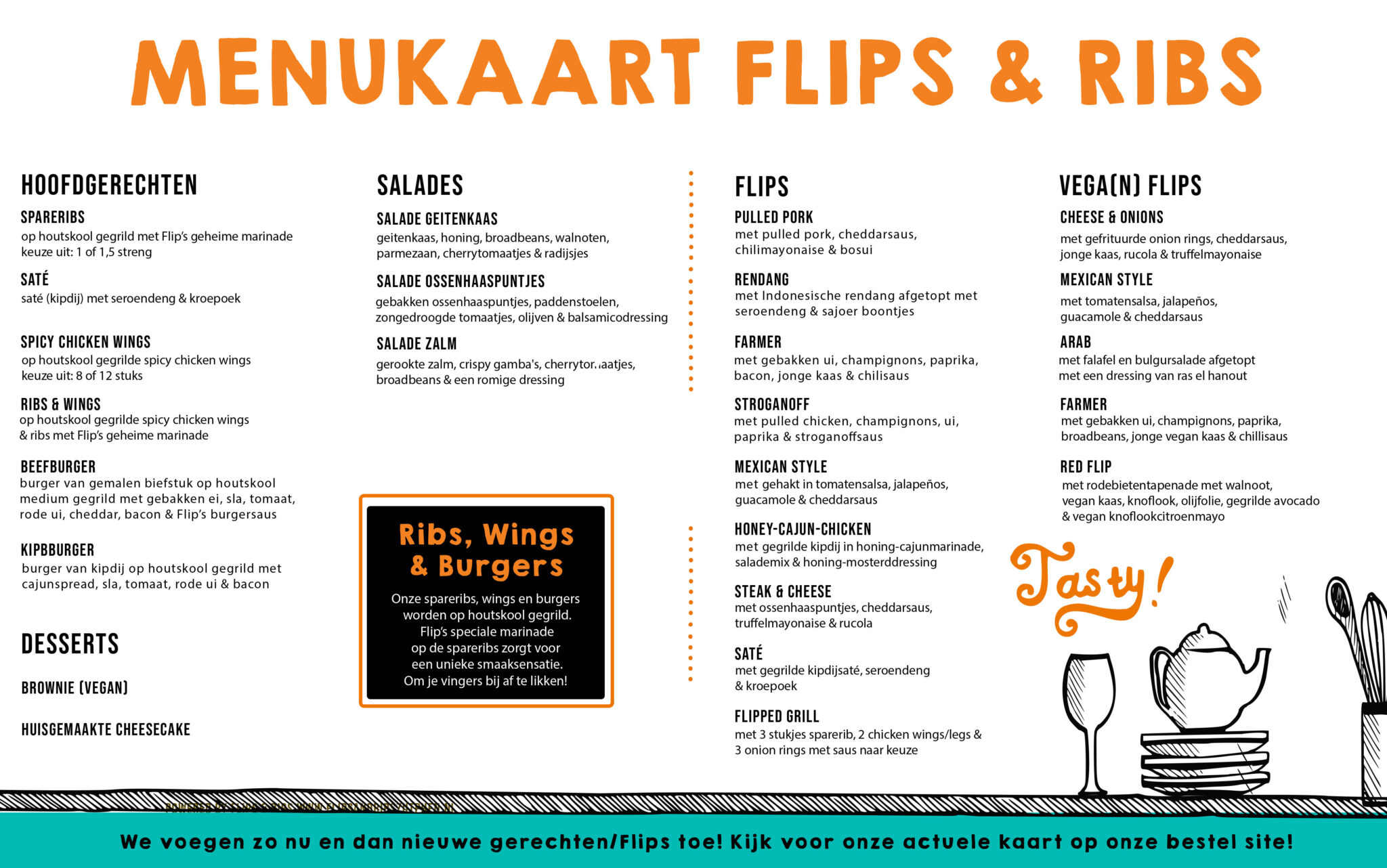 Flips & Ribs Zutphen de beste spareribs in town